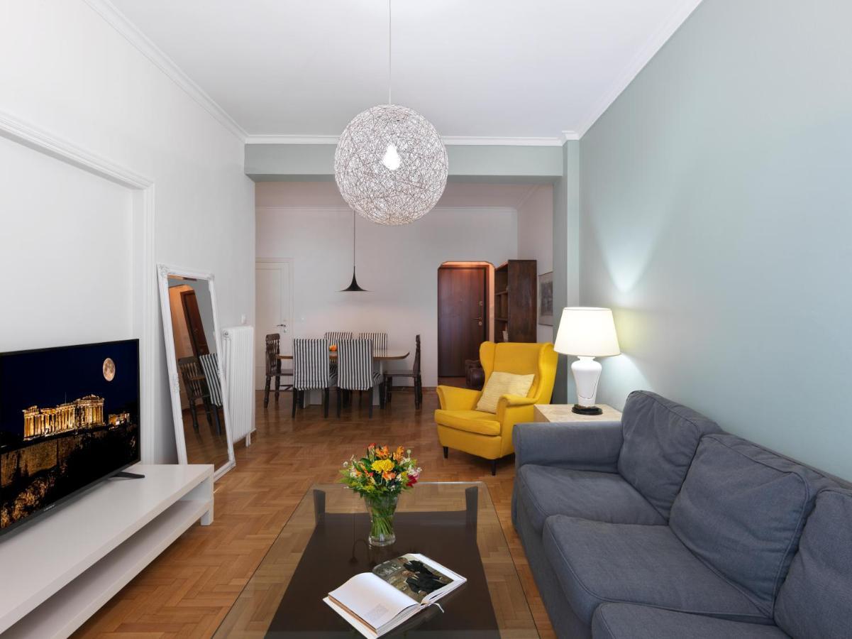 Spacious City Center Apartment Atina Dış mekan fotoğraf