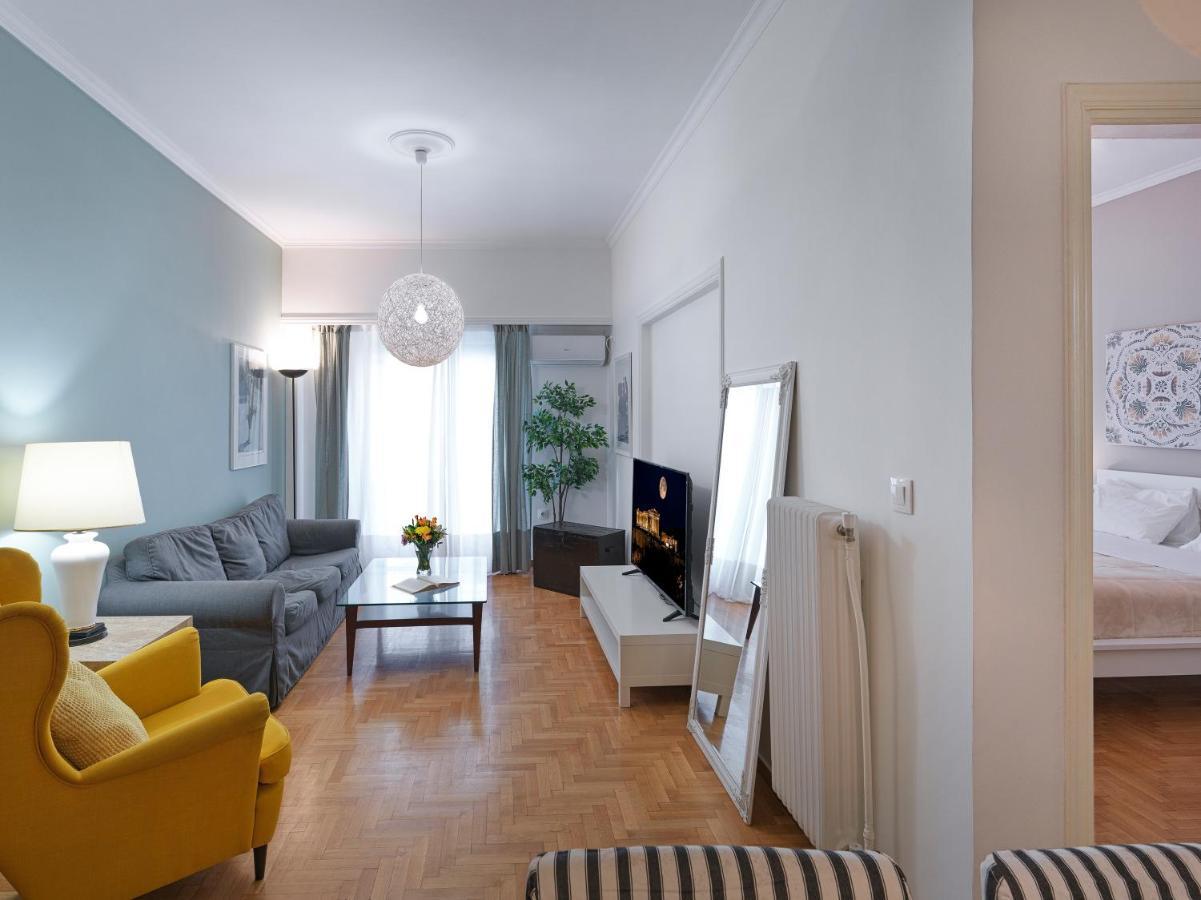 Spacious City Center Apartment Atina Dış mekan fotoğraf